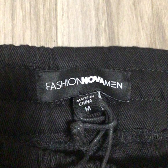 Franco Cargo Pants - Black Mens size M - Picture 10 of 11